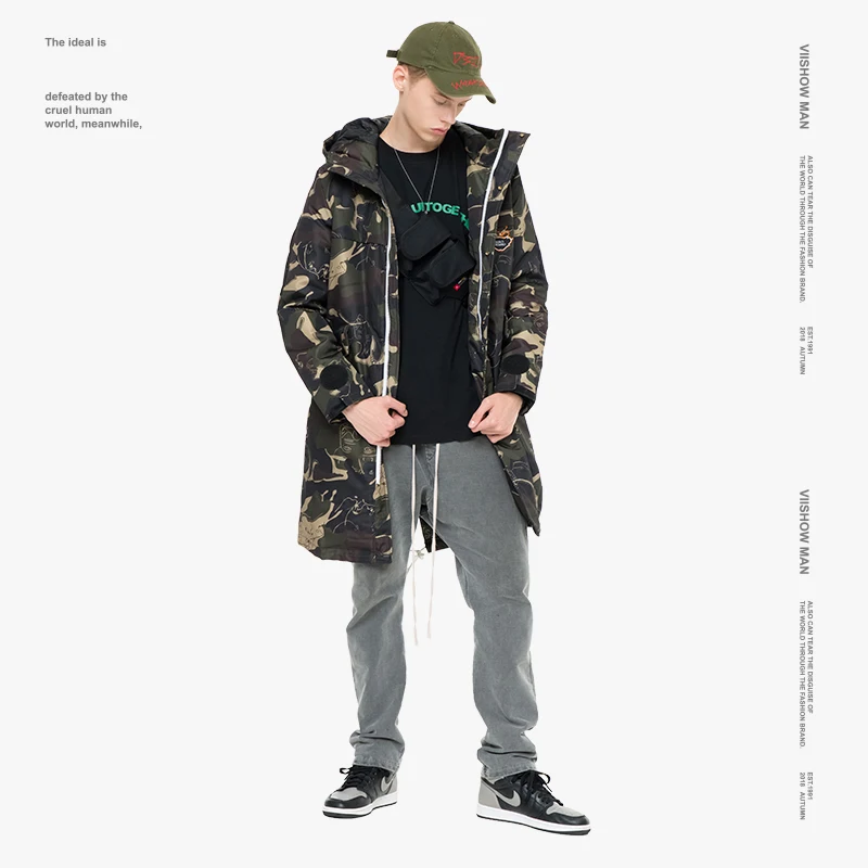 VIISHOW утка мужской пуховик брендовая зимняя куртка для мужчин Мужская ветровка 2018