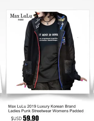 Max LuLu, роскошная Корейская теплая уличная одежда, женское черное пальто, Женский винтажный джинсовый Тренч, меховое длинное пальто с капюшоном, зимняя одежда