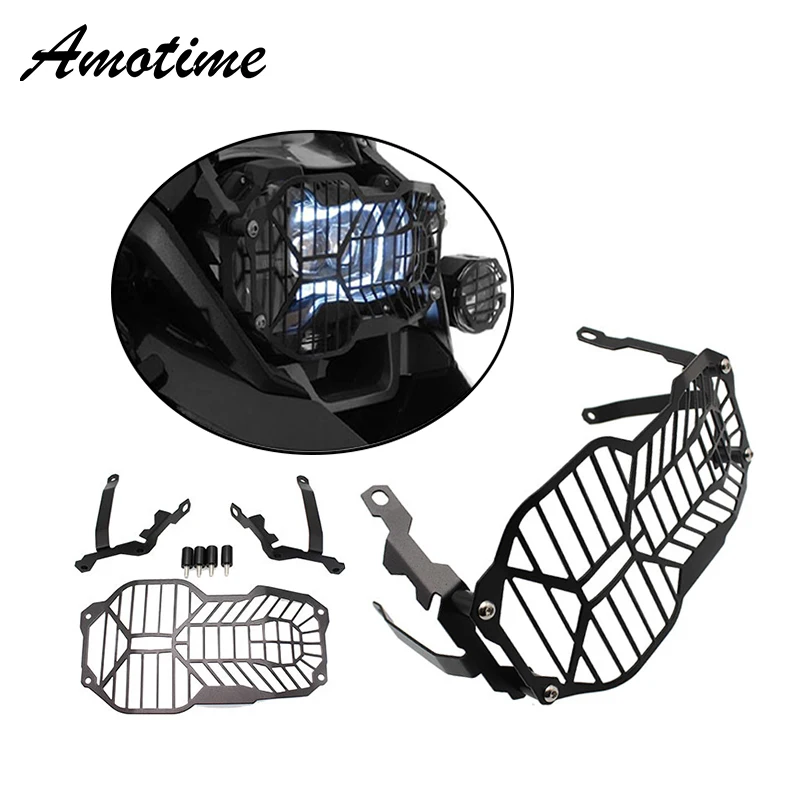 New CNC Motorcycle Headlight Guard Protector For BMW R1200GS R 1200 R1200 GS/ LC/ Adventure Protection Cover 2013-2018 | Автомобили и