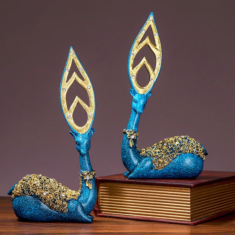 Светильник лые роскошные украшения deстразы декоративные скульптуры домашний