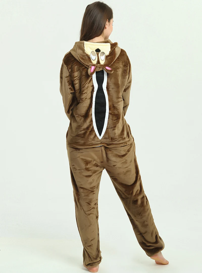 Фланелевая Пижама для взрослых в виде животных единорог пижамы женщин косплей с