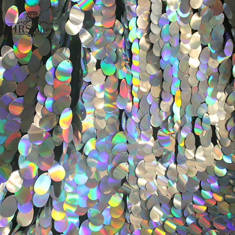 Новая Радужная Серебряная симфония Лазерная супер большая Дыня блесток кружева