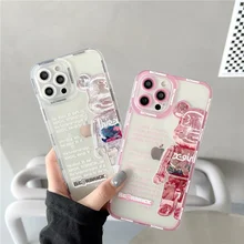 Fashion Super Kawed Boy TPU Phone Case For IPhone 11 12 Pro Max Phone Cover For IPhone 7 8 Plus X XR XS Max