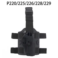 drop leg platform thigh holster pistol handgun holder case belt holser for sig sauer p220p225p226p229p229p250p2022