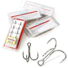 8 шт. рыболовные крючки, стальной углеродный материал, тройной рыболовный крючок, круглые складные морской окунь 1 #2 #4 #6 #8 #10 #, снасти
