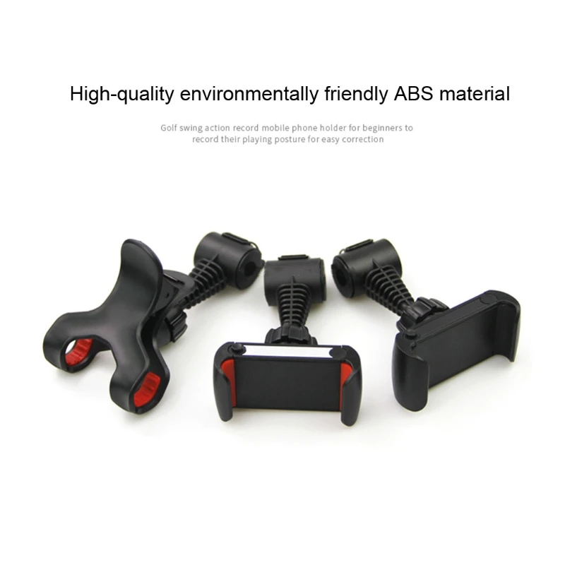 

Golf Club Mobile Phone Holder Record Golf Swing Clip 360 Rotation Record for Golf Training Sports Entertainment Golf