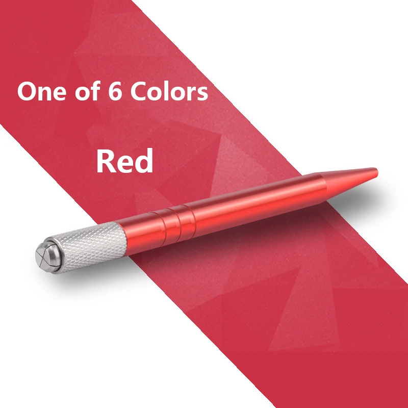 

Ручка для перманентного макияжа, миниатюрная тату-ручка для 3D вышивки бровей, 10 шт.