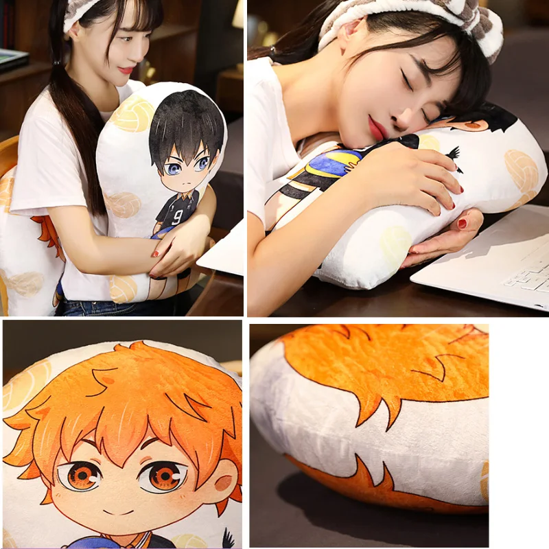Подушка Аниме Haikyuu подушка Shoyo Hinata Tobio Kageyama Kei Tsukishima манга анимация периферийная
