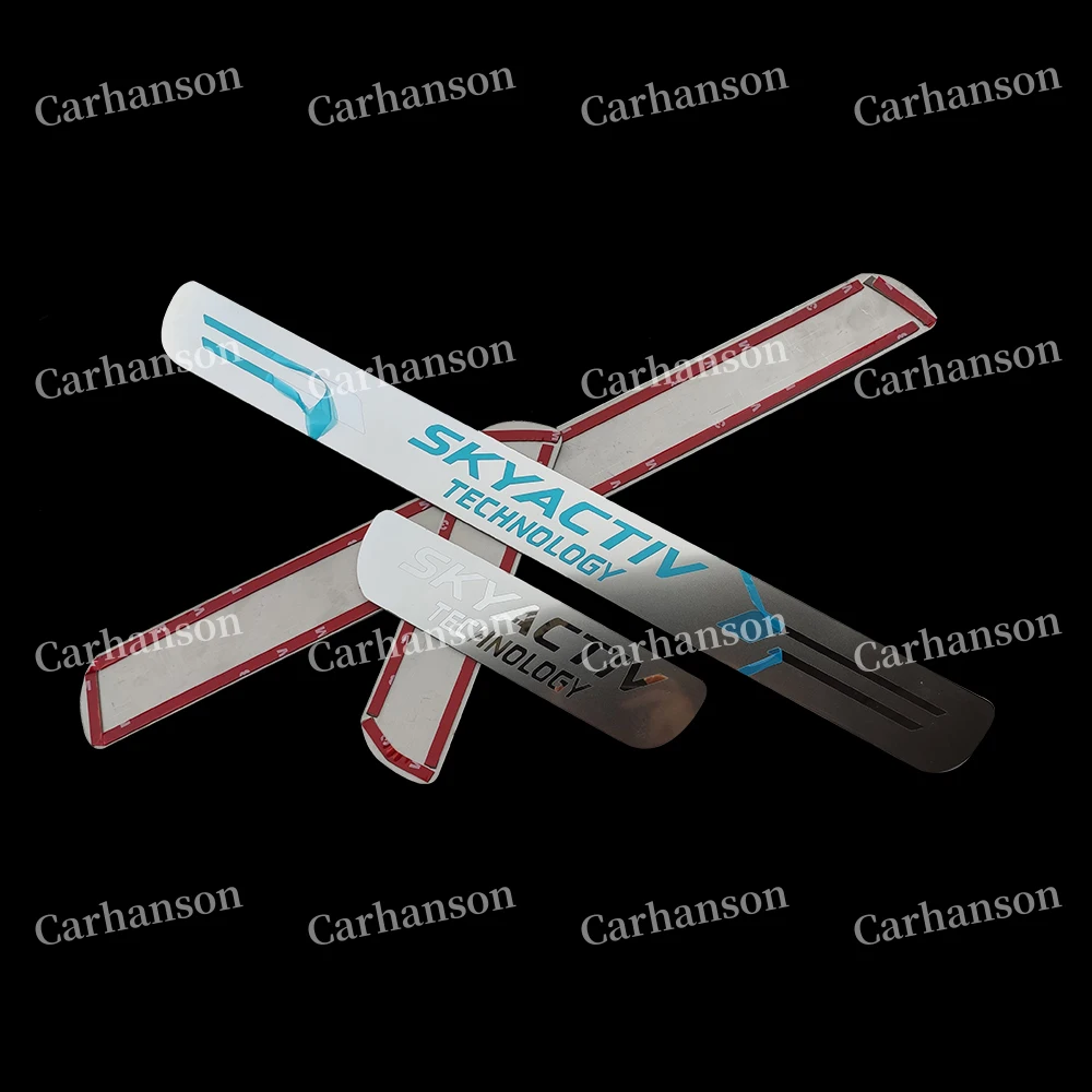 Аксессуары для Atenza Накладка на порог накладка педаль Защитная Наклейка