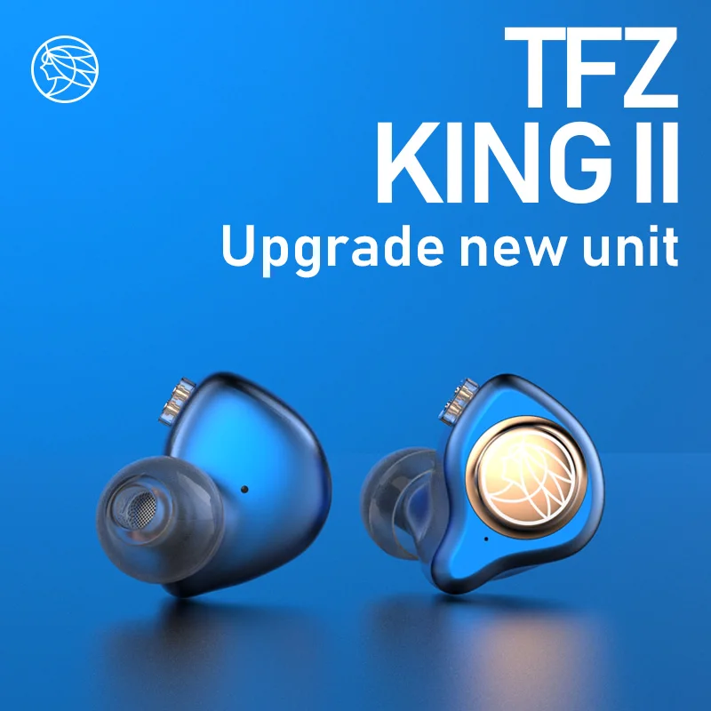 Наушники-мониторы TFZ KING The ароматный Zither II Hi-Fi проводная стереогарнитура 3 5 мм