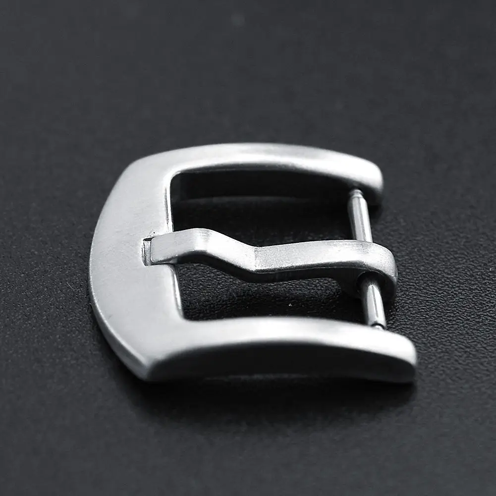 5pcs/set Stainless Steel Polished Brushed Watchband Strap Clasp Buckles Watch Buckle Metal Accessories 18mm 20mm 22mm 24mm 26mm