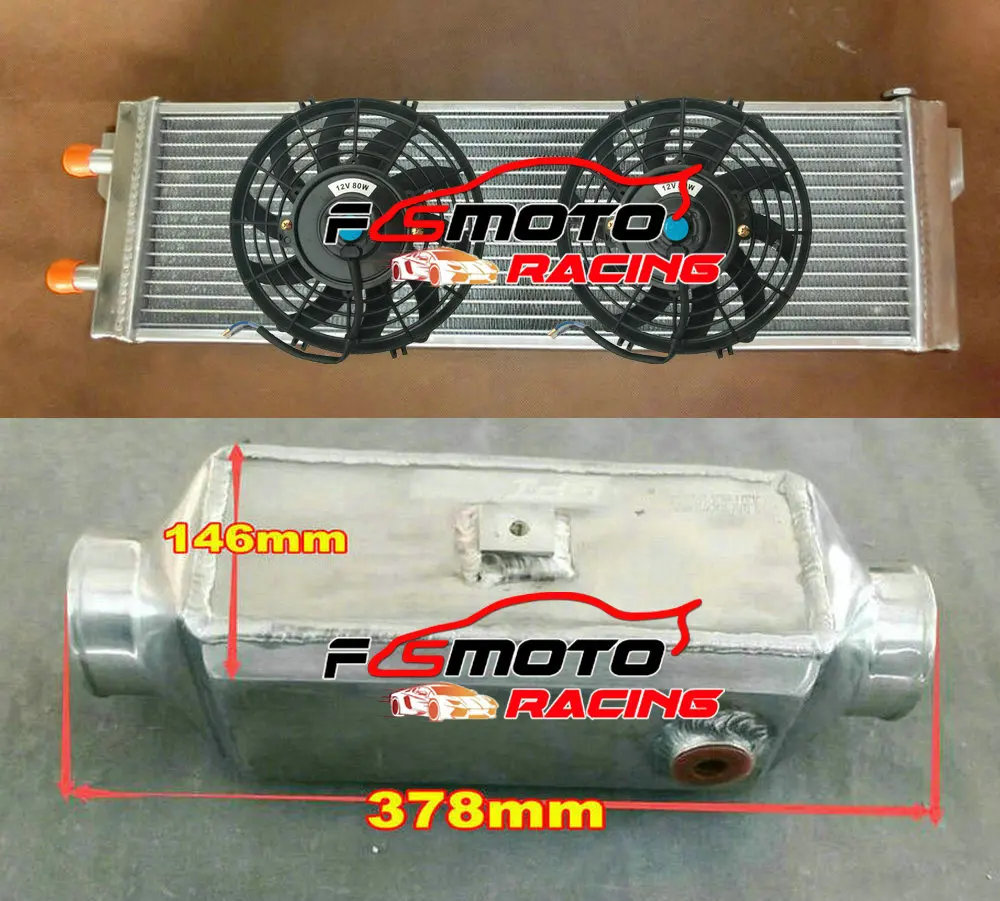 Универсальный алюминиевый жидкостный теплообменник FMIC и интеркулер между водой