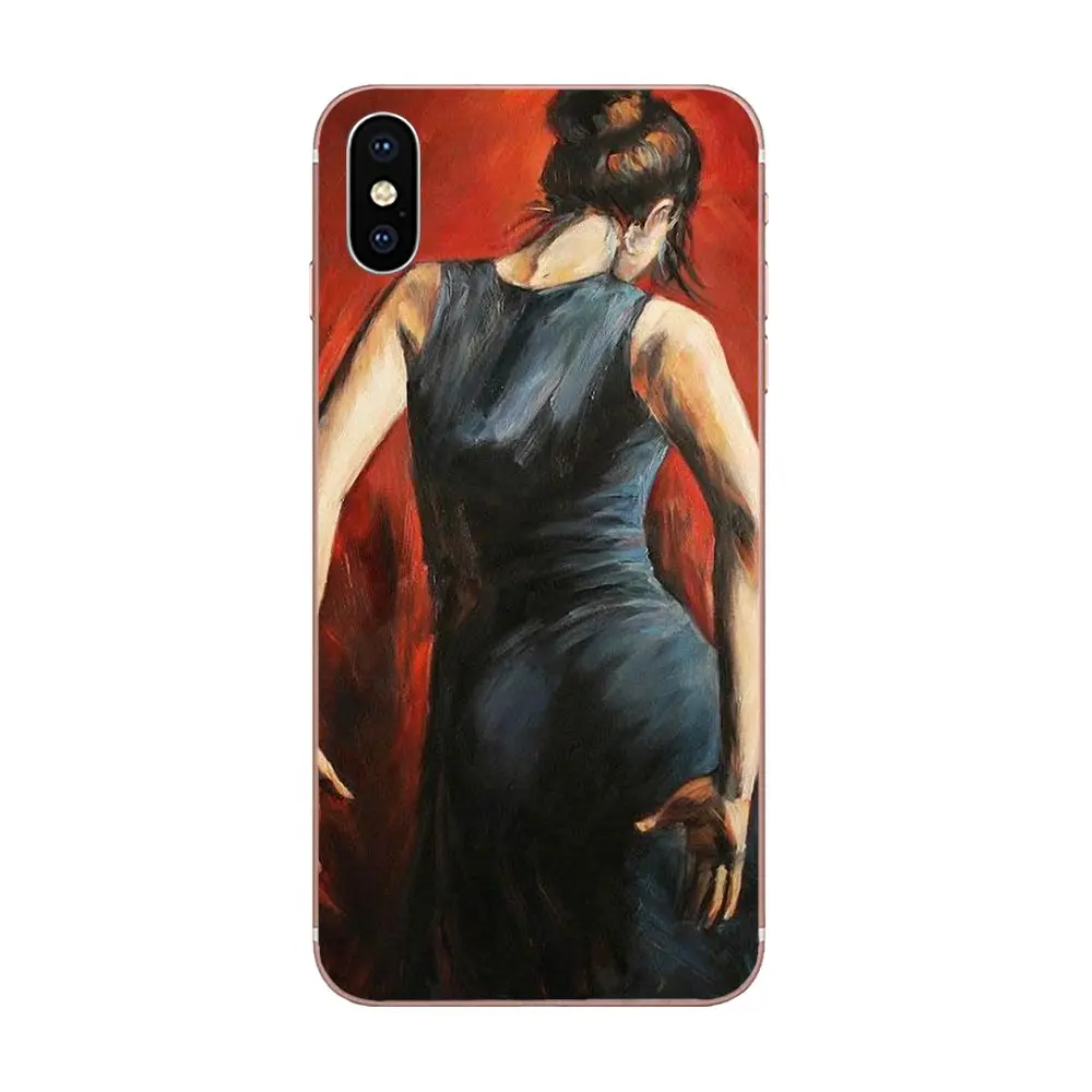 For Sony Xperia XZS XA1 L1 XA X Z Z1 Z2 Z3 Z4 Z5 XZ1 Compact E5 XZ Premium Phone Skin Case Artist Top Art The Spanish Dancer | Мобильные