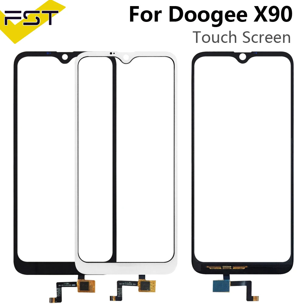 

6.1'' Touch Screen For Doogee X90 Touch Panel Sensor Glass Digitizer Lens for doogee y8c touch sensor
