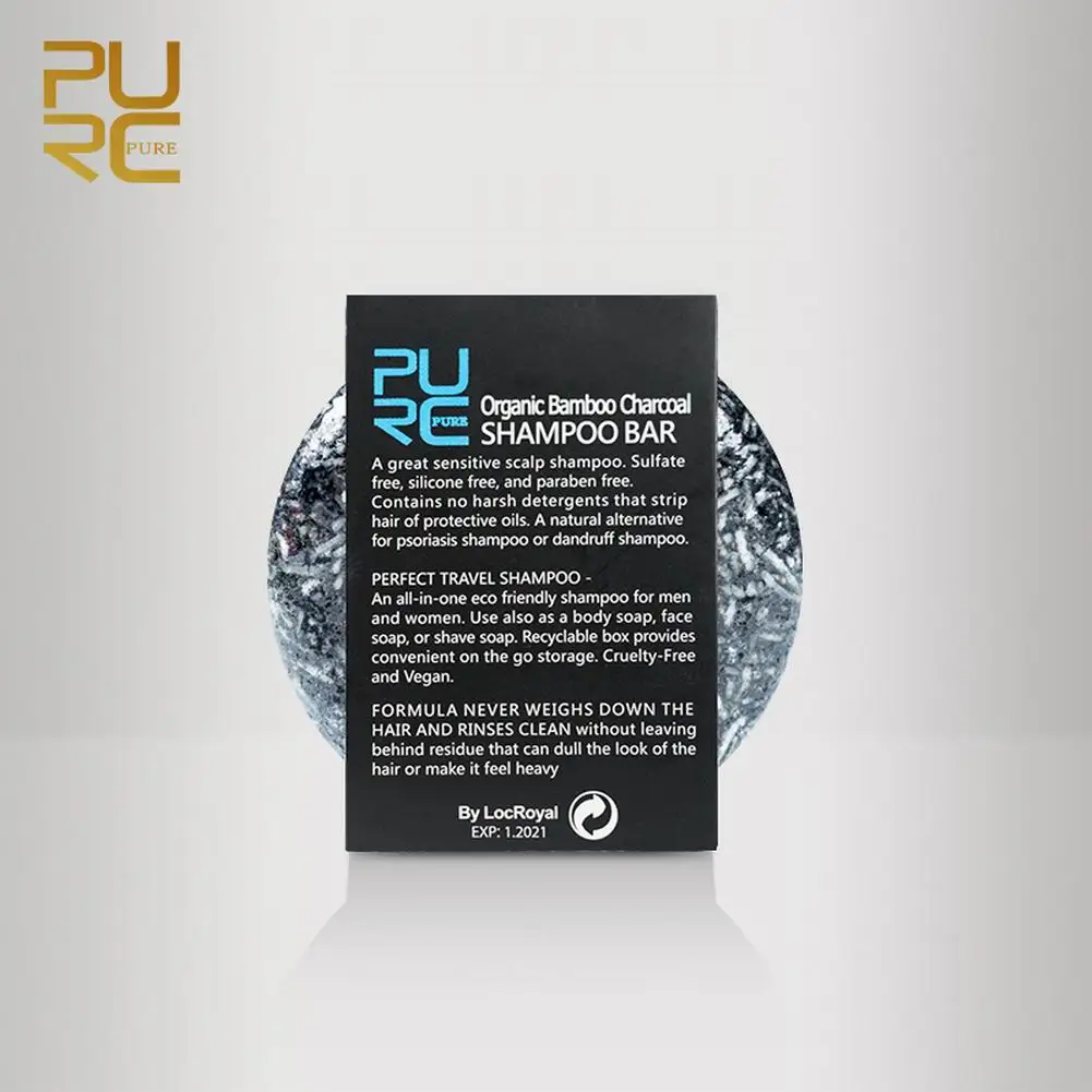 Шампунь-бар для волос натуральное травяное ароматизированное мыло-бар ухода за