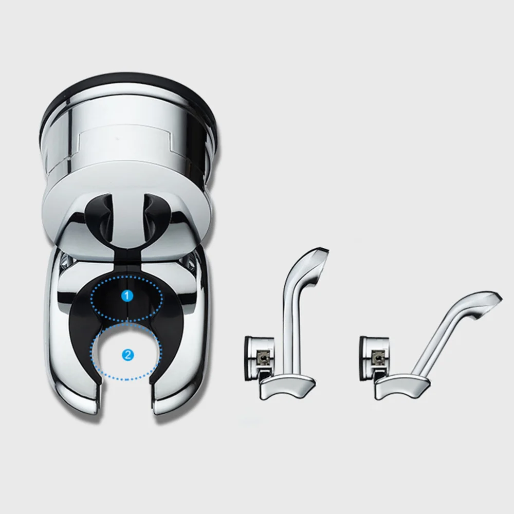 

Punch Free Shower Wall Frame Adjustable Suction Cup Wall Mount Holder Bracket