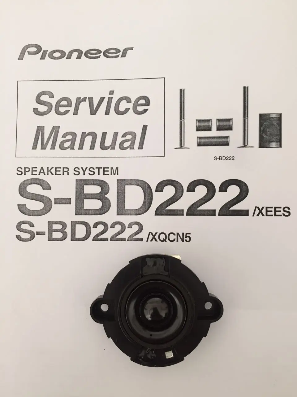 Для Pioneer Audio Speaker S BD222 твитер аксессуары для динамиков звуковой блок электро