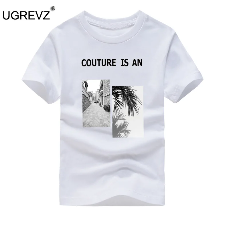 Футболка в европейском и американском стиле для мальчиков детские летние