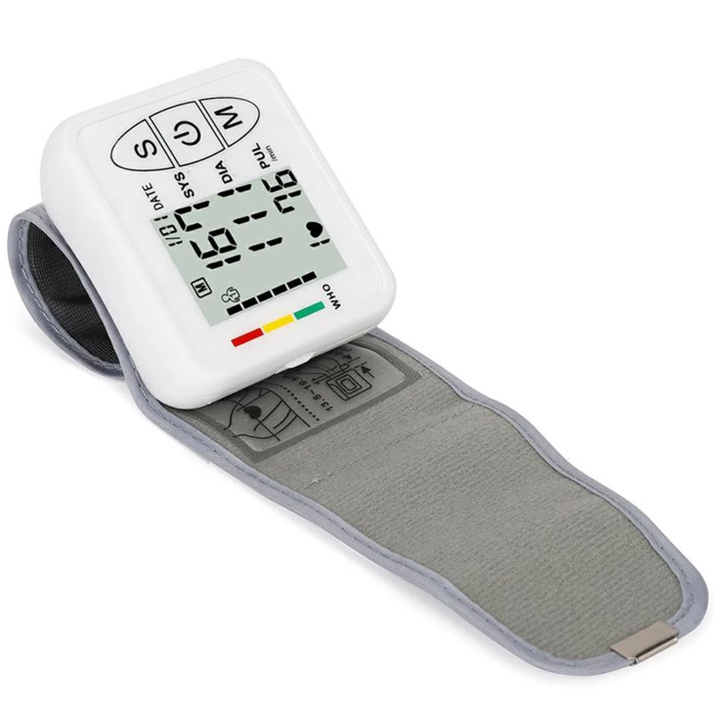 

Health Monitor Electronic Hematomanometer Wrist Type Electronic Sphygmomanometer Household Health Care Heart Rate Monitor
