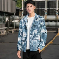 2022 workwear jacket mens new autumn trend student assault windbreaker loose camouflage hip hop jacket