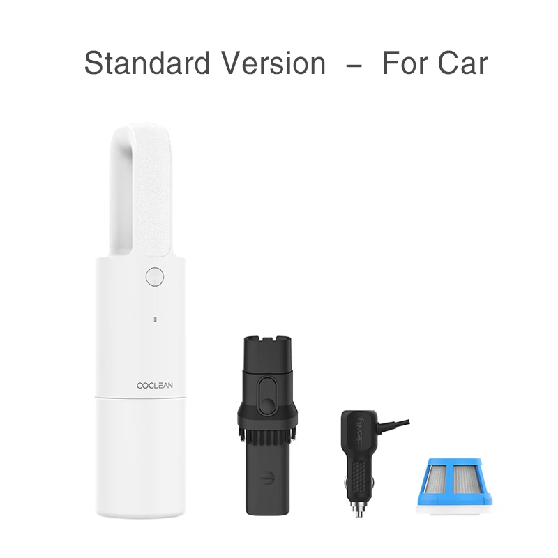 White Standard Xiaomi mijia Cleanfly FVQ портативный автомобиль ручной Helded пылесос для дома беспроводной мини Пыли Catcher коллектор 5000 Pa всасывания - Цвет: White Standard