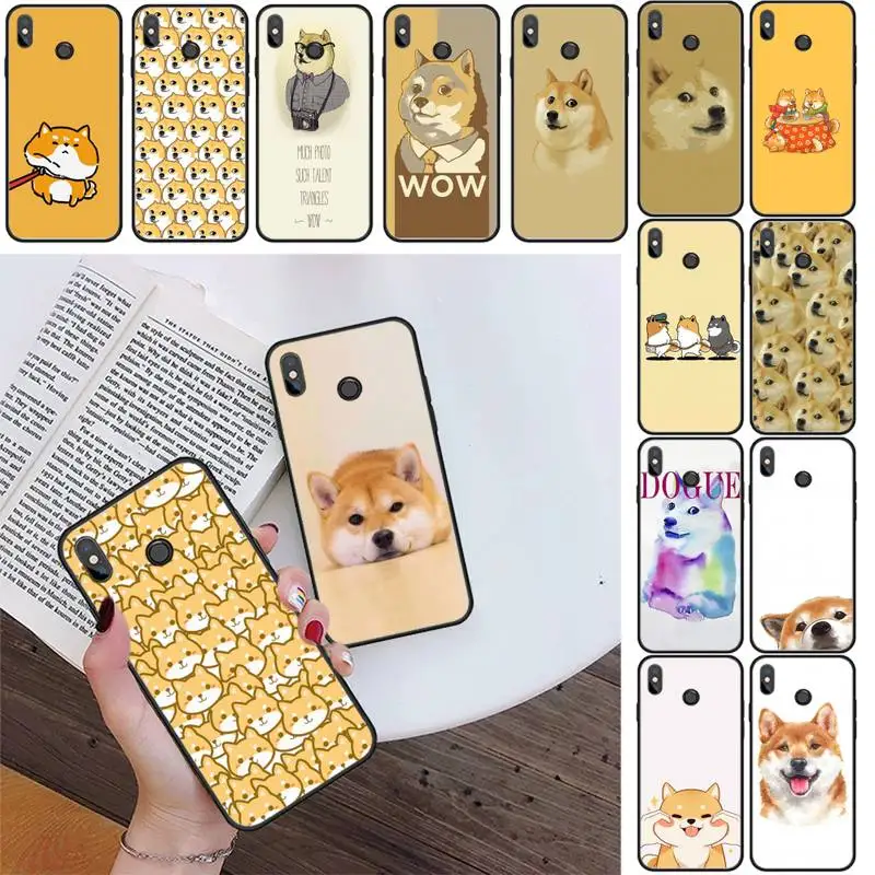 

Shiba Inu Phone Case For Xiaomi Redmi Note7 Pro Note8 Pro 8T Note9 9S Redmi8 8A Note10 9C