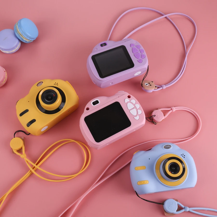 Перезаряжаемая детская мини камера для воспроизведения фото и видеосъемки 2 4