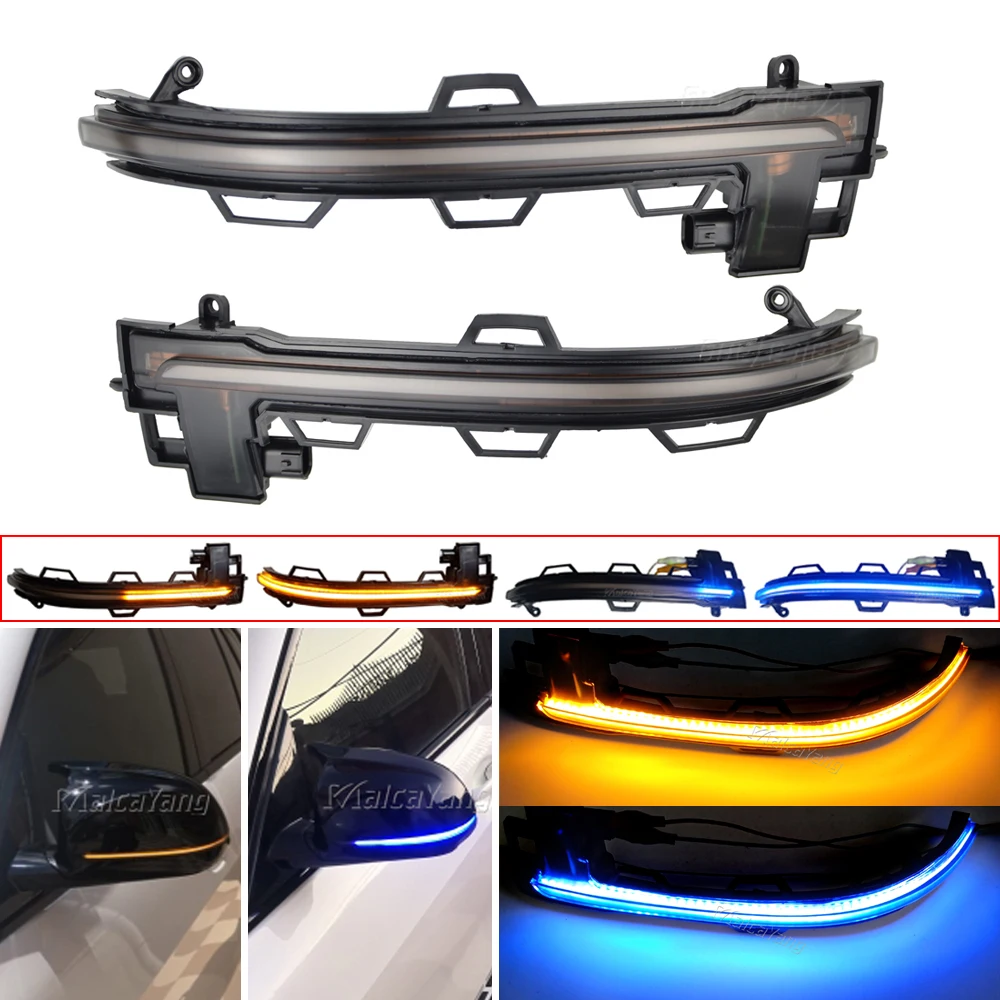 

For 2018 2019 2020 BMW X3 X4 X5 X6 X7 G01 G02 G05 G06 G07 LED Dynamic Turn Signal Blinker Side Mirror Indicator Light Repeater
