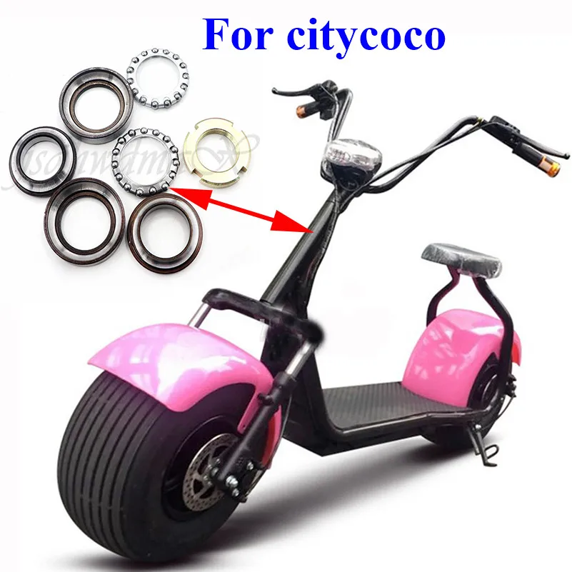 

Подшипник рулевой колонки Citycoco для китайского электроскутера Halei подшипник штока, набор из 7 частей