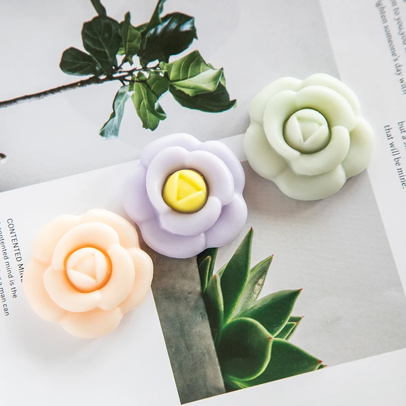 Искусственная Роза цветок цветущая форма силиконовая помадка 3D искусственное