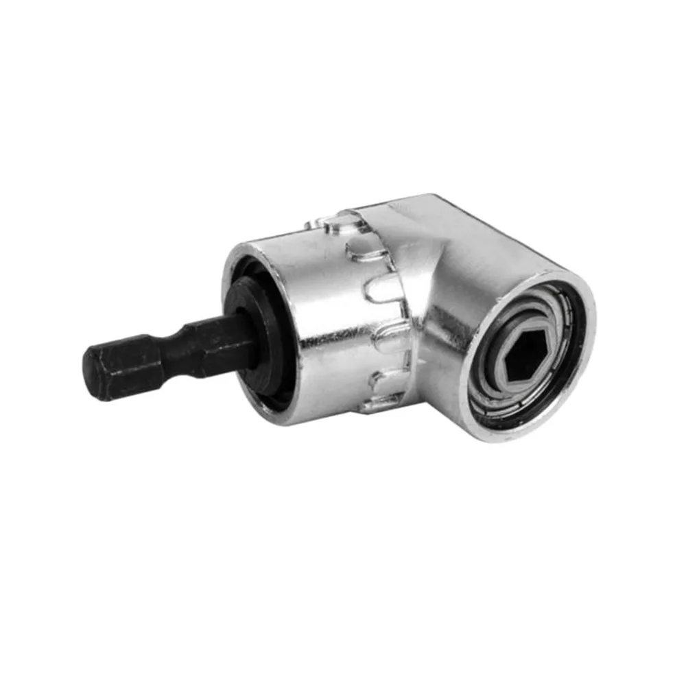 105 Degree Right Angle Drill Extension Shank Quick Change Driver Drilling Screwdriver Magnetic 1/4 Hex Socket Close Corner Tool |