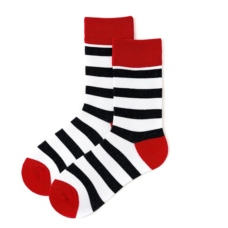 2019 носки с принтом хлопковые забавные для велоспорта бега скейтборда велосипеда