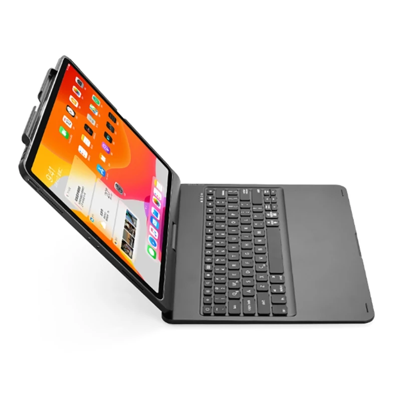 

F129-As 12.9in Tablet Bluetooth Keyboard for iPad Pro 360-Degree Rotating Wireless Cover with Mixed Light