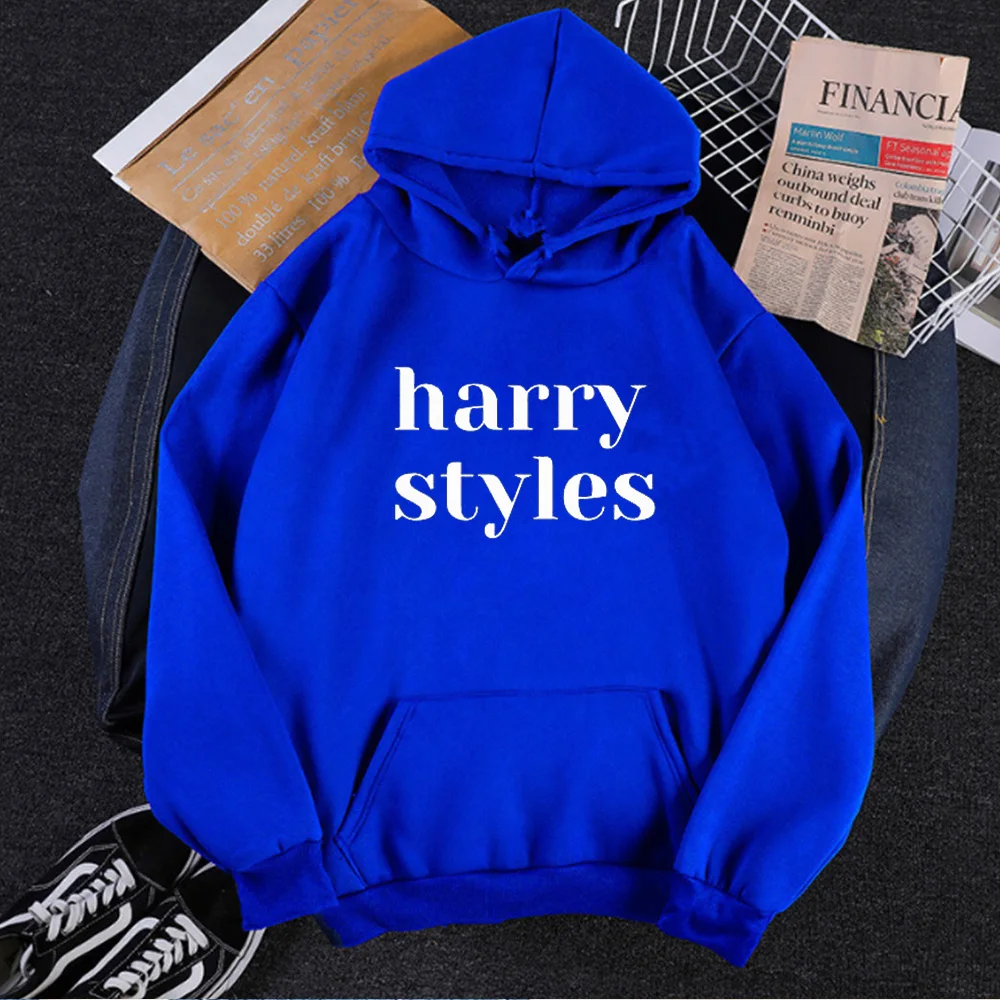 

Harry Styles Sweatshirt Letter Pullovers Casual Streetwear Tops Women Gothic Harry Styles Womens Clothing Pink 2020 Fashion