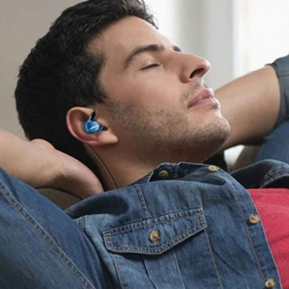 

SX538 Universal Heavy Bass HiFi In-Ear Wired Earphone Sports Headset with Mic