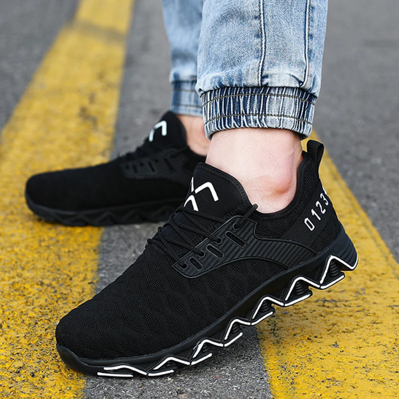 

Work Shoes For Men Safety Shoes Indestructible Boots Sneakers Steel Toe Caps Shoes Men Women Construction Anti-slip Anti-smash