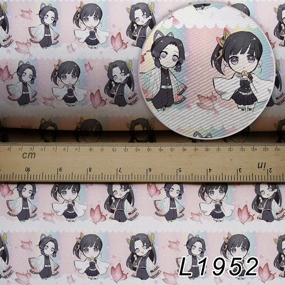 50 см * 140 мультяшная печатная ткань из полиэстера и хлопка для изготовления одежды