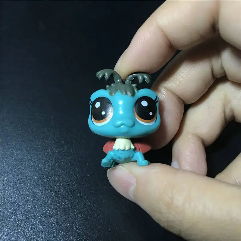 LPS фигурка игрушки фигурка животного игрушка котенок пони пуп мультфильм фильм Животное действие мини игрушка Коллекция Редкие Гламурные детские игрушки подарок - Цвет: Бургундия