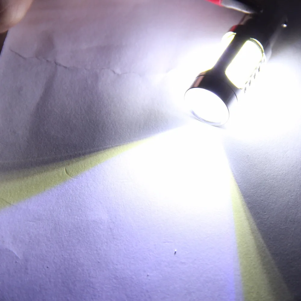 

POSSBAY 1156 7.5W COB LED Bulb Car Auto Light Source Projector DRL Driving Fog Headlight Lamp 12V DC White