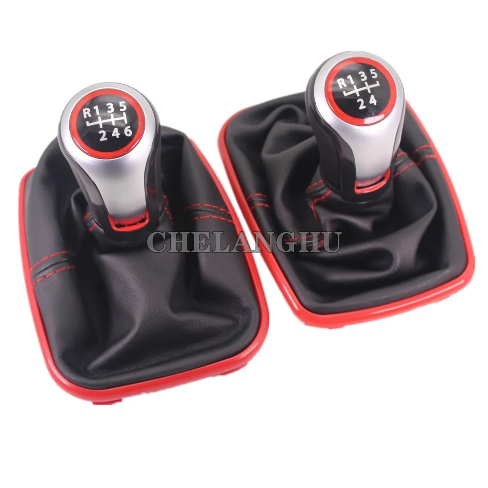 Для VW Golf 4 GTI GTD Jetta Bora 1998 1999 2000 2001 2002 2003 2004 2005 5 / 6 скоростей 12 мм ручка переключения