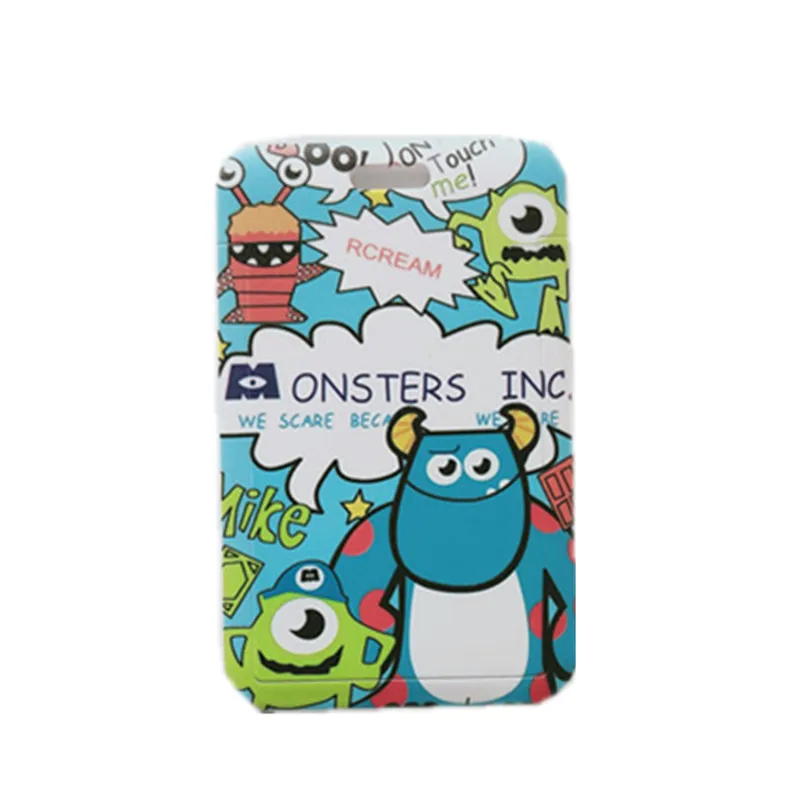 Disney Monsters University Creative Bus держатель для карт Big Eye Boy волосатый монстр карта обучения