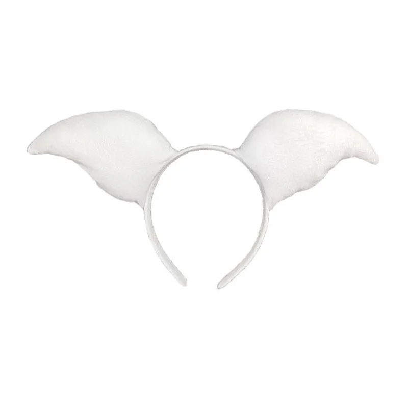 Новинка Повязка на голову с ушками белой Свиньи Нарядное платье галстуком