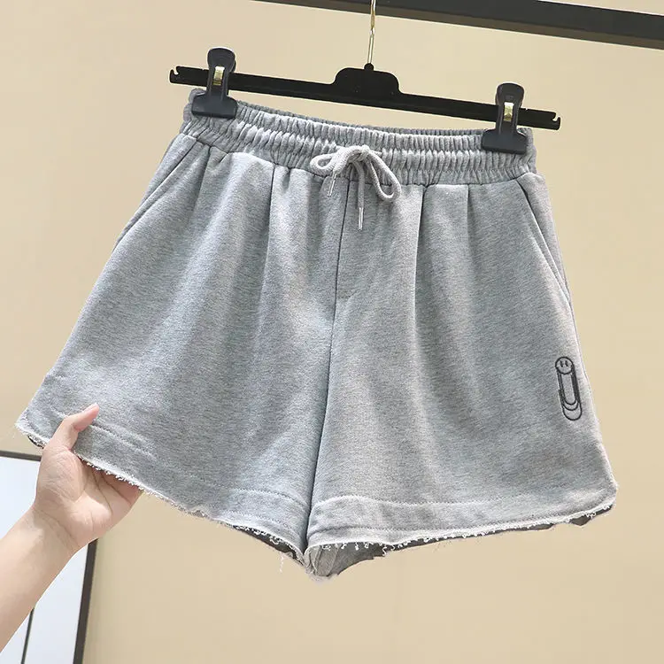 

Women's summer 2021 new loose and slim wide leg A-line hot pants
