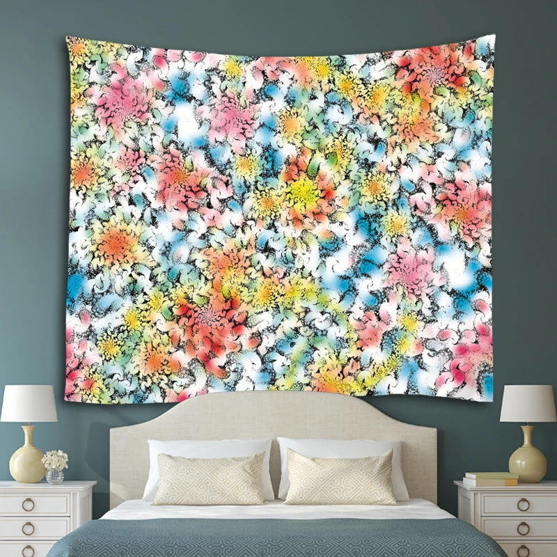 Индийский гобелен 3 размера настенные гобелены богемный домашний декор пляжное