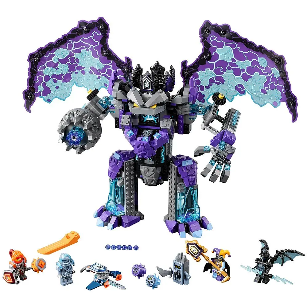 

In stock 10705 Nexo Knights The Stone Colossus of Ultimate Destruction Compatible with Block Set Building ToyWars