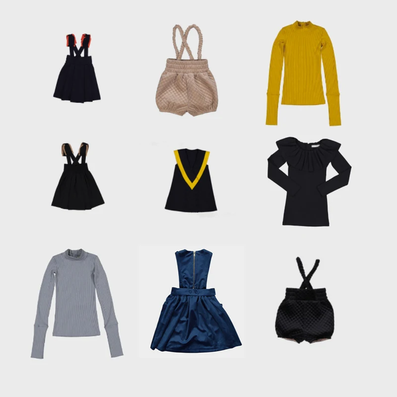 2019 г. Осень-зима новое вельветовое платье из углеродного волокна для маленьких