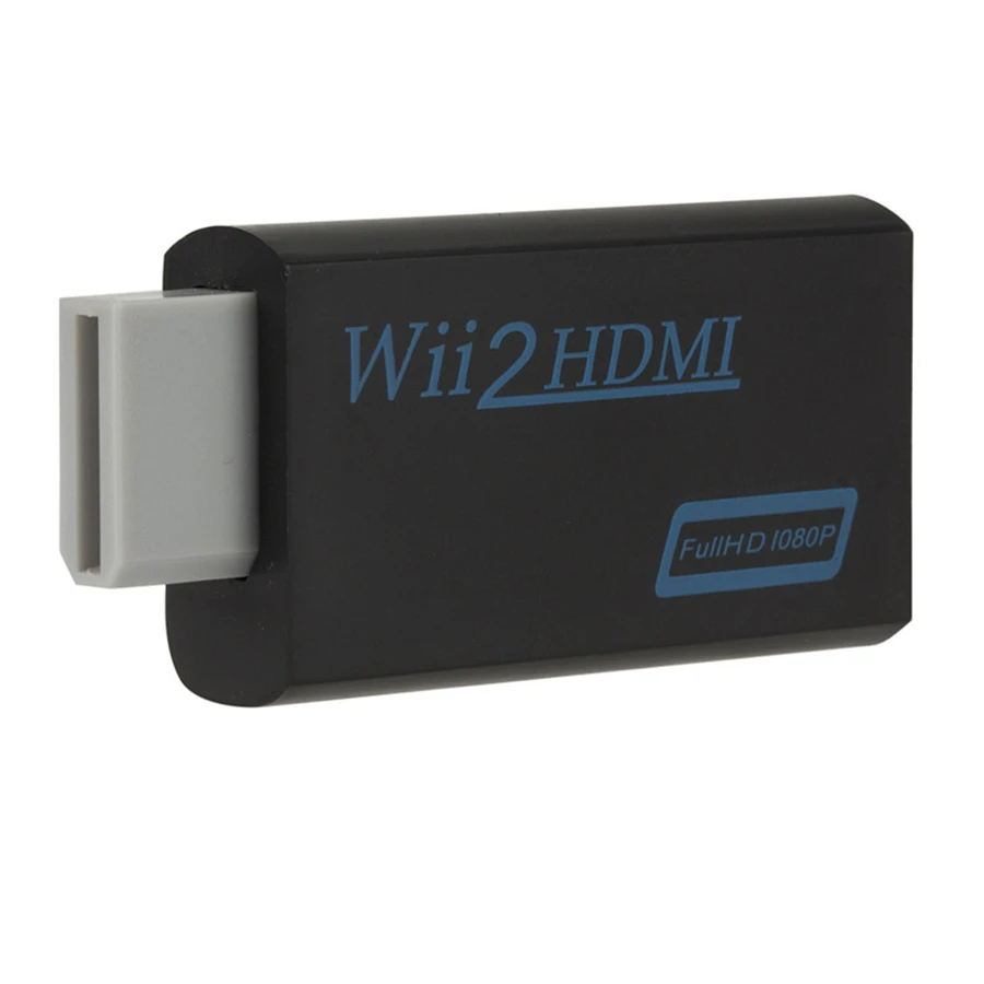 PzzPss Full HD 1080P Wii to HDMI Converter Adapter Wii2HDMI-compatible Converter 3.5mm Audio for PC HDTV Monitor Display images - 6