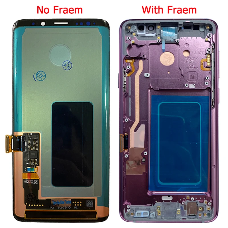 С dead line S9 SM G960F ЖК дисплей для Samsung Galaxy Plus с рамкой G965F сенсорный экран в