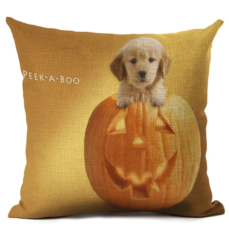Украшение для дома на Хэллоуин наволочка домашних животных собак привидение