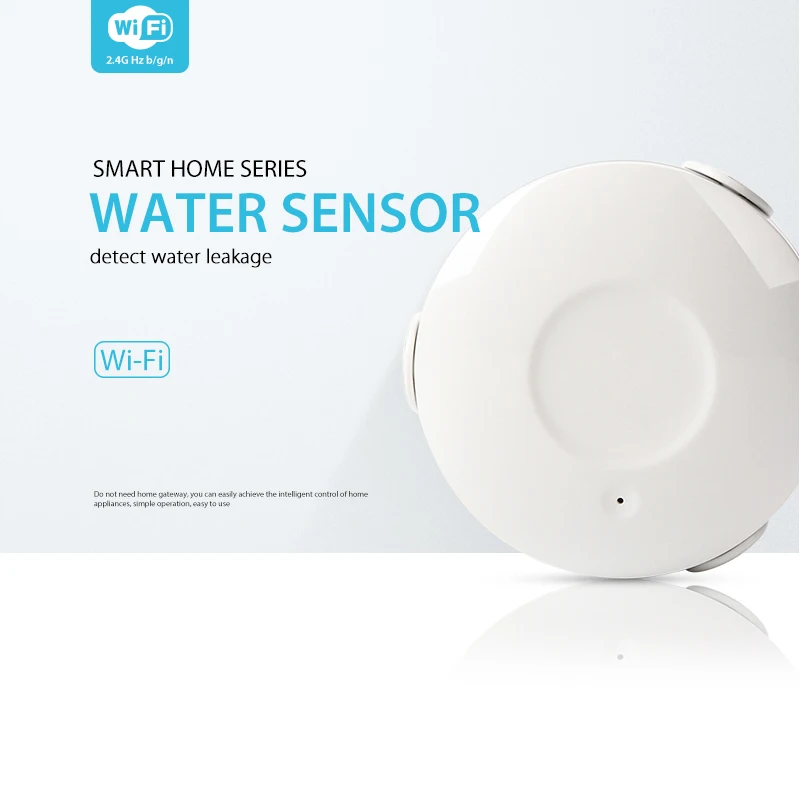 Tuya умный датчик утечки воды, беспроводной, WIFI, детектор утечки, детектор утечки воды, датчик обнаружения, не требуется концентратор от AliExpress WW
